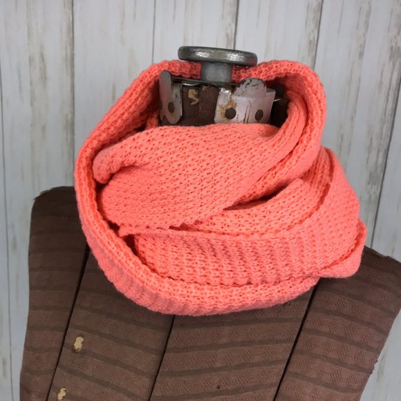 BCBGeneration Infinity Scarf Cowl Peach Rose - Picture 2 of 10